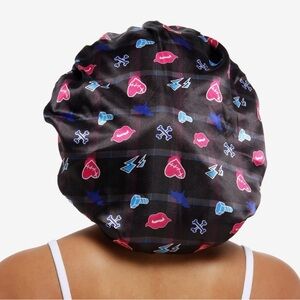 Monster High Black Sleep Cap Bonnet- New